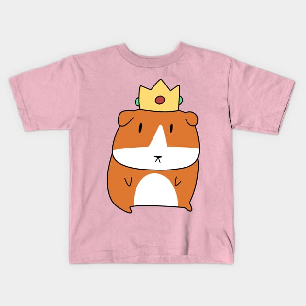 Princess Guinea Pig Kids T-Shirt by saradaboru